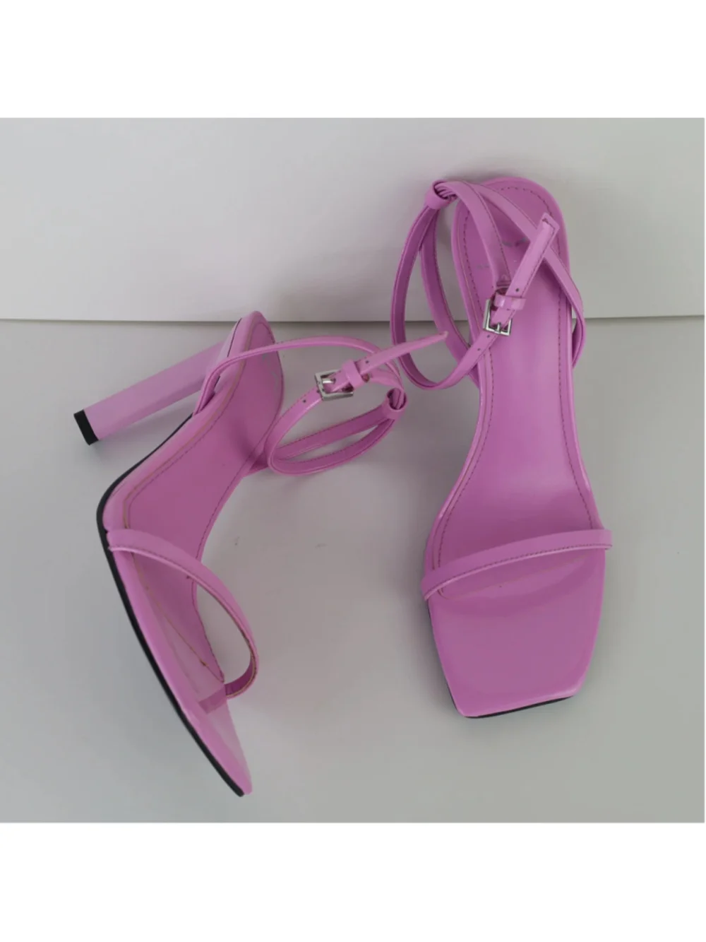 Marc Fisher Women's Arthur Ankle Strap High Heel Sandals Purple